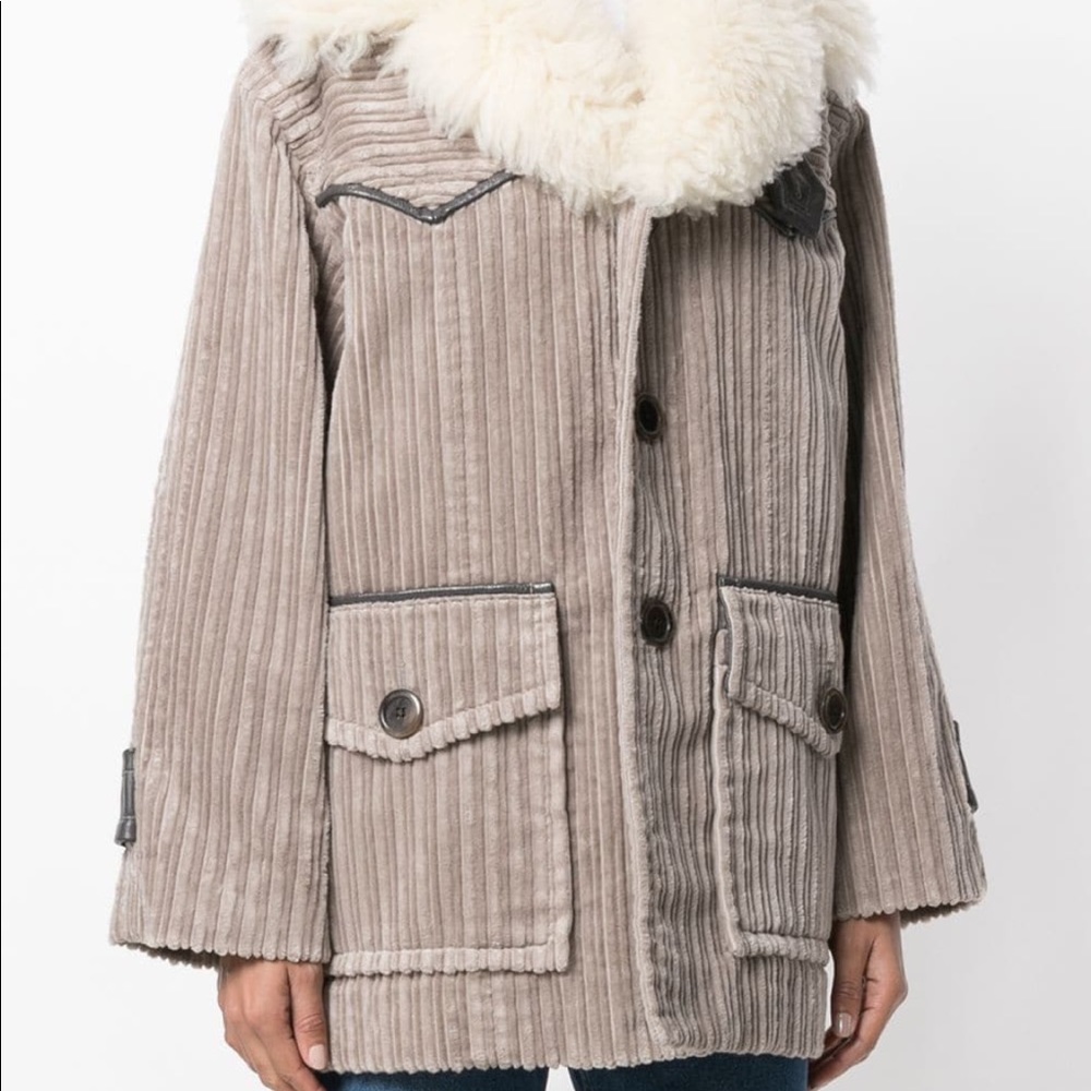 Marc Jacob Corduroy Coat - Picture 4 of 8